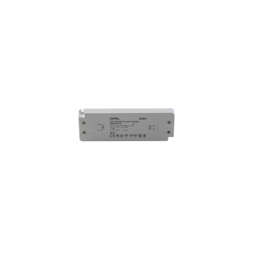 Zasilacz LED slim 12V DC 30W ZNS-30-12 LDX10000139 LDX10000139-WPL ZAMEL