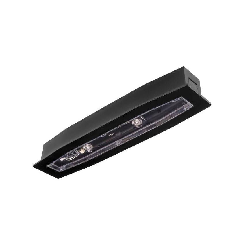 Oprawa sieciowo-awaryjna podtynkowa SUPREMA LED SCH 350 A 3H CT IP54 PT [BLK] / soczewka korytarzowa 94782 INTELIGHT