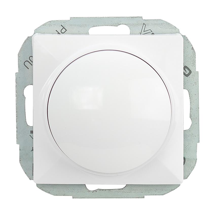 Ściemniacz obrotowy LED Pearl, 230V, 50Hz, Pmin:3W, Pmax:35W, SO-1P/LED, biały OR-OE-7716/LED/W ORNO