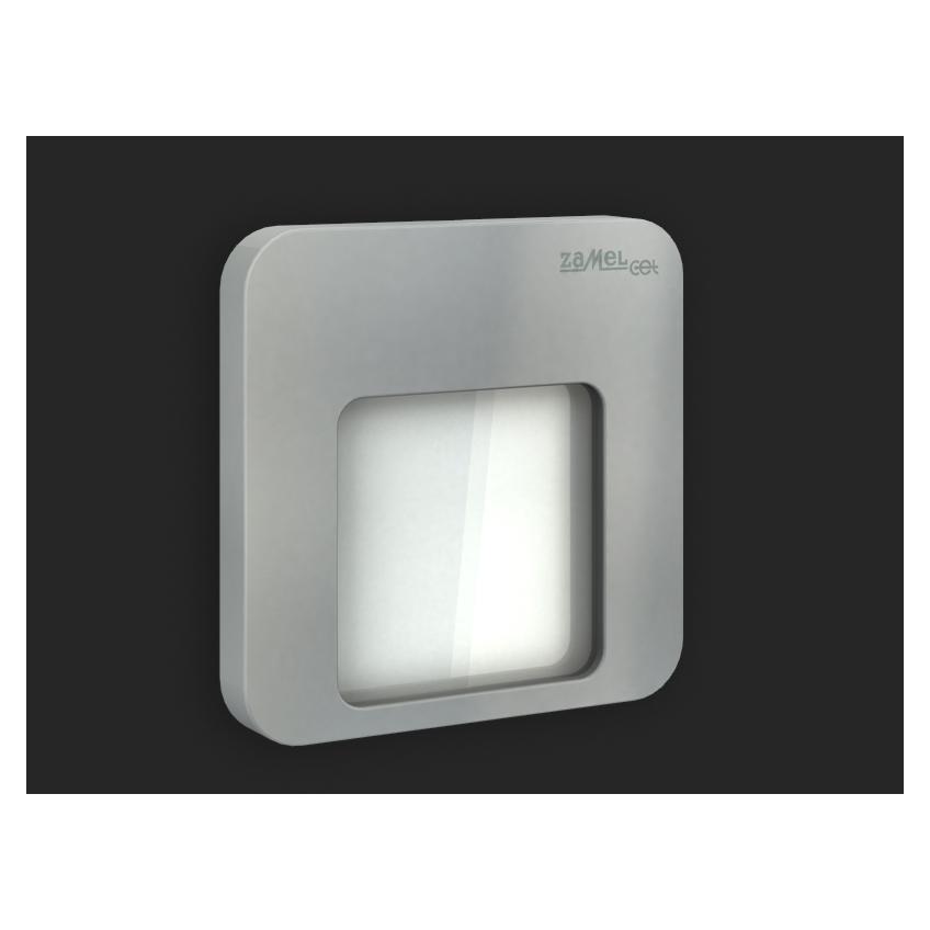OPRAWA LED MOZA PT 230V AC RADIO ALU BIAŁA ZIMNA TYP: 01-224-11 LED10122411 LED10122411-WPL ZAMEL