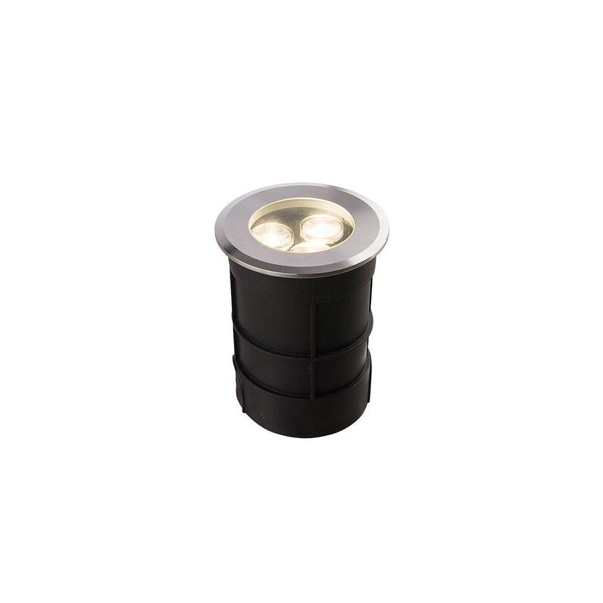Nowodvorski oczko chodnikowe LED Picco L 1W 130lm 3000K srebrne O7,5cm 9104