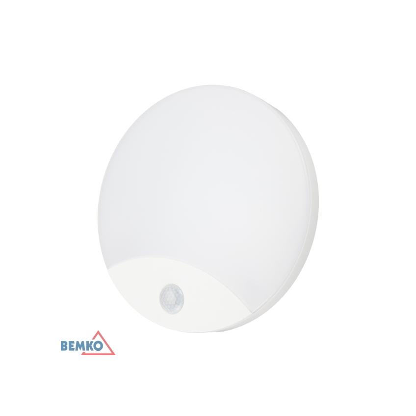 PLAFONIERA LED TAWAN 15W 4000K 1300LM IP44 CZ. PIR C38-ST41-154-PIR BEMKO