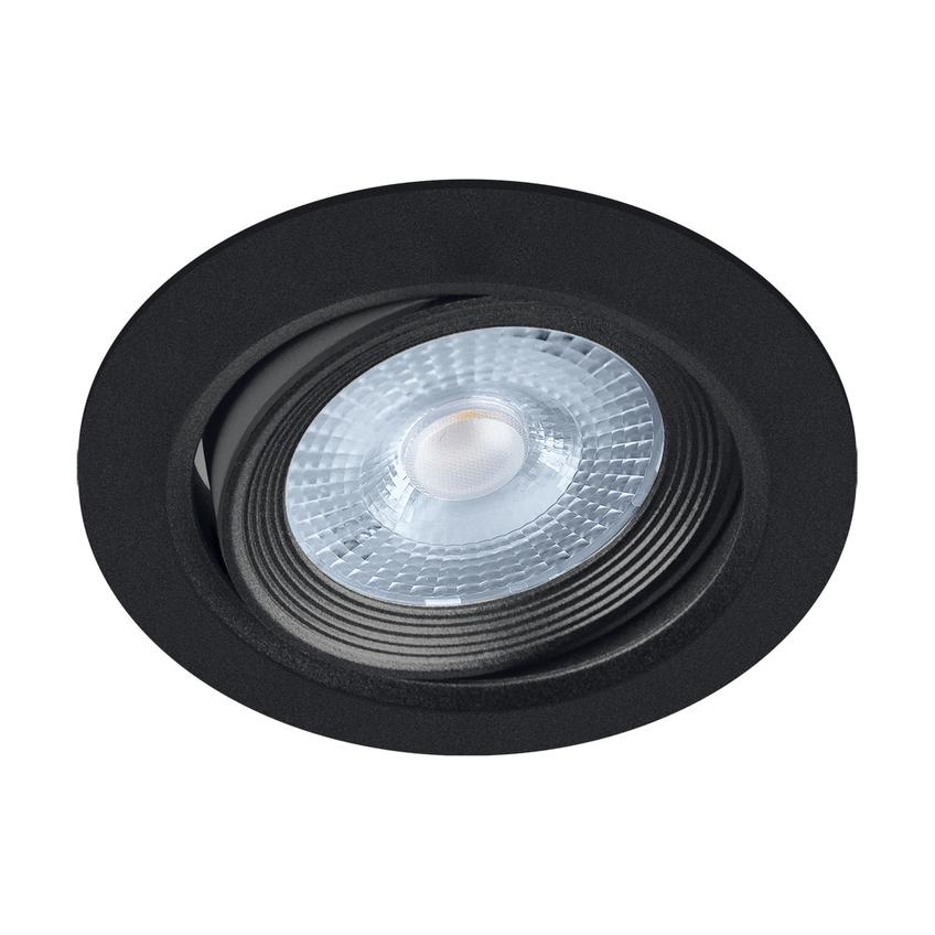 Sufitowa oprawa punktowa SMD LED MONI LED C 5W 3000K BLACK 03709 IDEUS