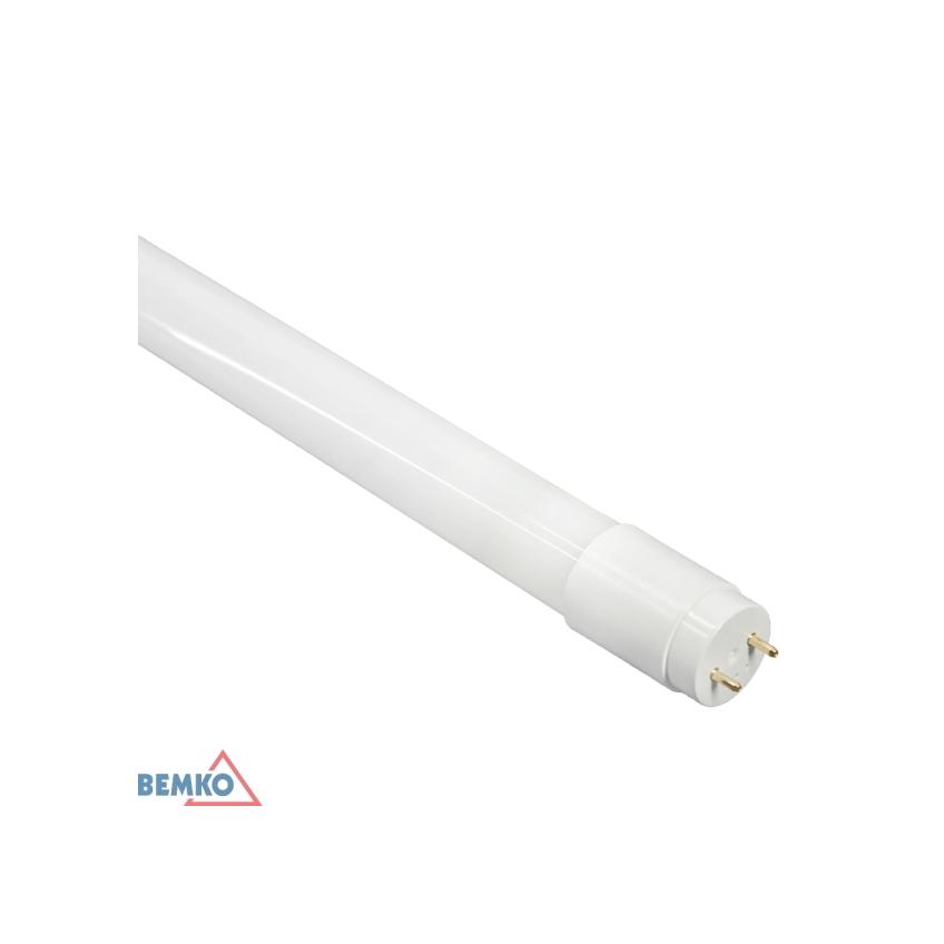 TUBA LED T8 HIGH LUMEN 600MM 10W 4000K 1200LM ZASILANIE JEDNOSTRONNE KLOSZ MLECZNY D89-HL-T8-LED060-ZJM-4K BEMKO